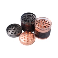 Produit transfrontalier très demandé : Grinder à cigarettes en métal, design Boussole Roulette russe TEM, style luxe léger et minimaliste