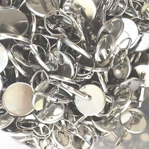 Wise Stainless Steel Teardrop Jewelry Tray French Hook Base DIY Accessory - Product Image 4