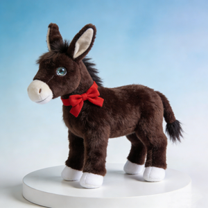 Asino di Peluche Personalizzato EN71 CE, Giocattolo Morbido Economico all'Ingrosso - Product Image 1
