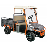 Chine Mini voiturette de golf 2 places Mini camions agricoles avec boîte arrière voiture 4 roues véhicule utilitaire