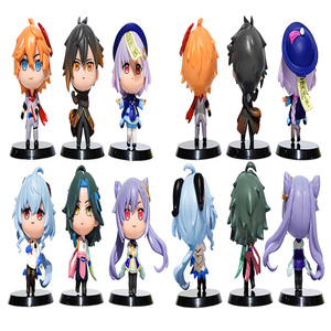 Nueva alta calidad más vendidos venta completa OEM PVC juguetes Genshin Niza 3D PVC <span class=keywords><strong>manga</strong></span> figura <span class=keywords><strong>Manga</strong></span> caja ciega figura de Anime - Product Image 2