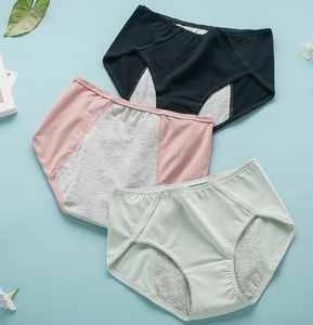 Лидер продаж, женские менструальные трусики, физиологические брюки, теплые женские полностью хлопковые непротекаемые сексуальные трусы, дышащее нижнее белье - Product Image 2