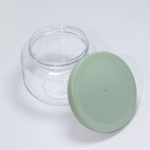 Tarros de Crema Exfoliante Corporal Personalizados de 250g, Envases Cosméticos Redondos de Plástico Vacíos con Tapas - Product Image 3