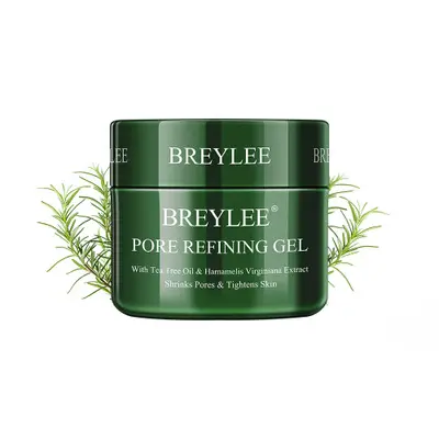 BREYLEE-Gel d'affûtage des Pores de l'arbre de thé, crème de visage, hydratante, réparation de la peau sèche, Anti-âge, contrôle du sébum