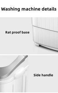 Semi Automatic New Compact Twin Tub <strong>Portable</strong> <strong>Washing</strong> <strong>Machine</strong> With Filter - Product Image 5