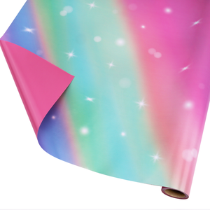 Papel de Regalo Personalizado con Diseño de Reno Azul, Compatible con las Normas EUDR, BSCI, SMETA e ISO9001, para Supermercados en EE. UU., Procedente de Vietnam - Product Image 3