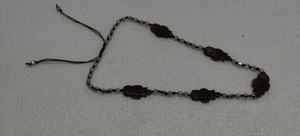 สร้อยคอรูปมงกุฎประดับด้วยหินทำมือและไข่มุกเทียม ดีไซน์ทันสมัยสำหรับผู้หญิง ประดับด้วยหินอาเกต เหมาะสำหรับงานปาร์ตี้ - Product Image 4