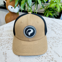 Gorra Trucker Personalizada con Parche de Cuero, Visera Curva, Bordado 3D, Cierre a Presión, Corona Alta, Malla Transpirable, Unisex, Venta al por Mayor, Fábrica OEM