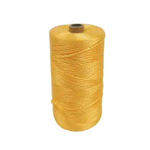 submarine cable winding yellow twisted pp yarn polypropylene twine for wire electric cable