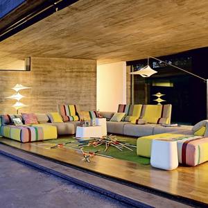 أثاث غرفة معيشة 3 مقاعد فاخرة حديثة لردهة غرفة معيشة بشكل بيضاوي أريكة عصرية خضراء زمردية اللون - Product Image 3