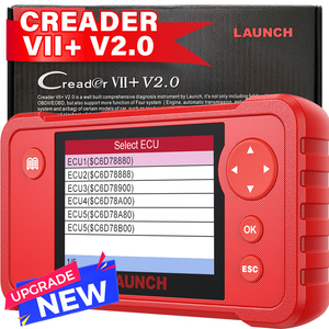 Khởi chạy x431 creader VII + Đầu đọc mã xe, kiểm tra công cụ quét Máy quét EOBD OBD2 đầy đủ - Product Image 4