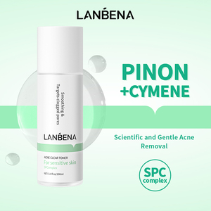 LANBENA SPComplex Ensemble de soins de la peau pour l'acné, traitement lissant de l'acné, crème anti-acné, élimination des boutons pour hommes, 4 pièces - Product Image 4