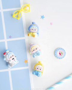 100% Originale Luludog Mini Monster Brawl Series Mini Beans Cute Blind Box Decorazioni Carine per la Casa Busta a Sorpresa con Miniature da Collezione - Product Image 4