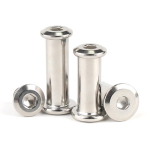 Vis de serrage à tête ronde en acier inoxydable 304, plaque de fixation, <span class=keywords><strong>rivet</strong></span> femelle, diamètre 0,188 pouce, plage de serrage 1-2 pouces - Product Image 2