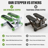 Fabrikverkauf Fitness-Mini-Stepper mit maximaler Belastung von 120 kg, Tragbarer Aerobic-Treppensteiger, Trainingsgerät