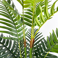 180cm Palmier Artificiel Amovible En Plastique Feuilles De Palmier Plante Faux Bonsaï Plante pour La Maison Bureau Jardin Décoration