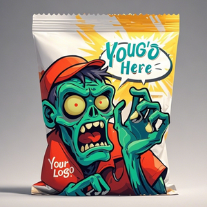 Bolsa Doypack Resellable con Impresión Personalizada para Empaque de Dulces <span class=keywords><strong>Comestibles</strong></span> de 3.5G, Bolsa Holográfica de Mylar con Cierre Ziplock a Prueba de Olores - Product Image 5