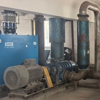 Ventilador Centrífugo de Levitación Magnética de 30 HP con Ahorro de Energía del 30%, Alta Eficiencia del 95%, Bajo Nivel de Ruido de 80 dB, Motor sin Aceite VFD