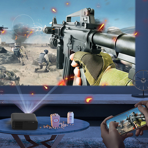 Javoda E510 Xách Tay Mini <span class=keywords><strong>Android</strong></span> Thông Minh Video Chiếu Đầy Đủ HD 1080P 4K LED LCD Rạp Hát Tại Nhà Trình Chiếu Trò Chơi Máy Chiếu - Product Image 4