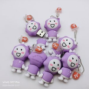 Memoria USB Personalizada de PVC de 2GB 4GB 8GB 16GB, Memoria USB de Silicona con Diseño de Dibujos Animados de 8GB 16GB OEM para Todos los Diseños - Product Image 4