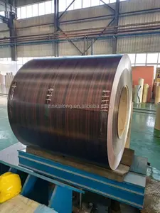 Prepainted 1.5mm पीई PVDF प्रधानमंत्री coils लेपित alu का तार रंग एल्यूमीनियम रोल कुंडल