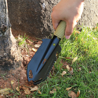 Mini manico pala Backpacking cazzuola pala leggera per campeggio escursionismo zaino in spalla giardinaggio