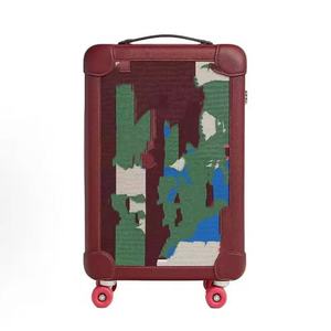 Valigia <span class=keywords><strong>da</strong></span> <span class=keywords><strong>Viaggio</strong></span> in Vera Pelle di Lusso Cucita <span class=keywords><strong>a</strong></span> <span class=keywords><strong>Mano</strong></span> Senza Chiusura, <span class=keywords><strong>Bagaglio</strong></span> <span class=keywords><strong>a</strong></span> <span class=keywords><strong>Mano</strong></span> <span class=keywords><strong>da</strong></span> 20 Pollici in Pelle Bovina di Prima Qualità, Stile Vintage Unisex - Product Image 4
