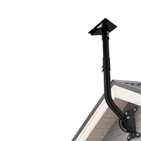 Support de toit réglable pivotant pour Starlink Gen 3 V4, support mural, kit de montage robuste pour Starlink Gen 3, adaptateur de tuyau métallique