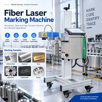 Machine de codage laser industrielle DF-LF50W F MG de 50 watts pour l'identification permanente des métaux