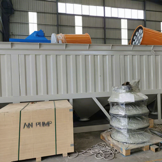 Portable 50t Steel Horizontal Cement Silo CE Certified for Mobile Mixing Plant to Support Temporary Road Maintenance Project