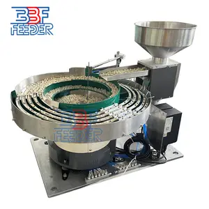 Alimentador de cuenco vibratorio rotativo de aluminio de alto rendimiento Piezas pequeñas o para herramientas