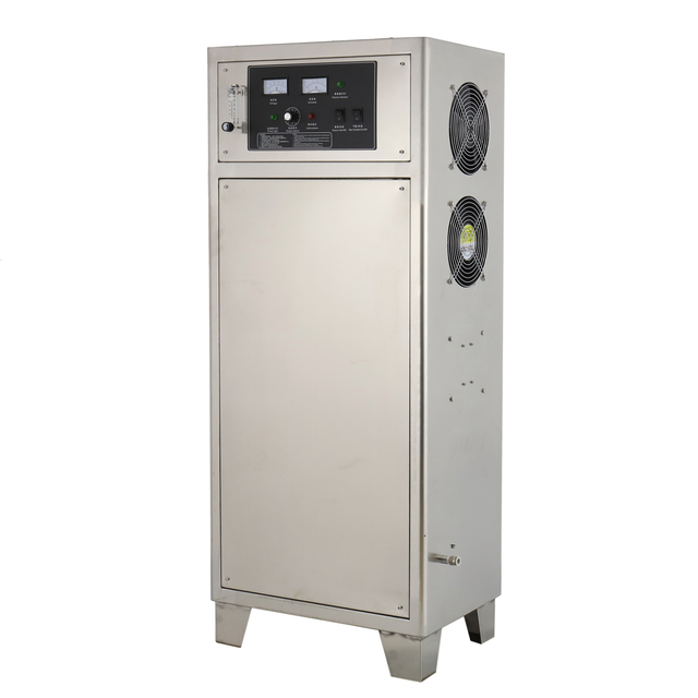 80g Stainless Steel Industrial Pool Ozone Generator 220V Water Treatment Ozonator for Drinking Water Disinfection Machinery