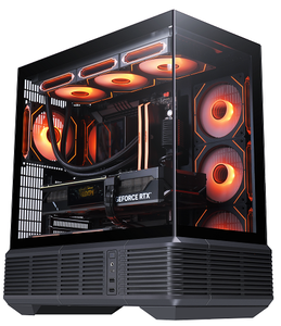 SAMA <span class=keywords><strong>PC</strong></span> trường hợp máy tính trường hợp Tempered Glass giữa tháp ATX CPU chơi Game Máy tính để bàn <span class=keywords><strong>PC</strong></span> tủ máy tính Chassis với màn hình LCD hiển thị - Product Image 3