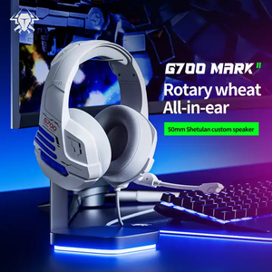หูฟังเกมมิ่ง <span class=keywords><strong>Plextone</strong></span> G700 รุ่นใหม่มาแรง พร้อมไฟ LED แสดงสถานะแบตเตอรี่ รองรับ Apt-X HD สินค้าขายดี สำหรับ PS4 โทรศัพท์ และพีซี - Product Image 2