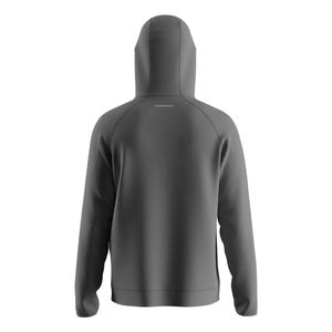 Sweat à capuche fin et confortable, respirant, sans plis, en polyester, coton et élasthanne, extensible dans les quatre sens pour un usage quotidien urbain - Product Image 6