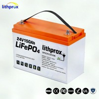 Batterie de scooter électrique au phosphate de fer et de lithium de qualité supérieure 24V150AH, sans entretien, plug and play, pour scooter à 3 roues, CE MSDS IP67