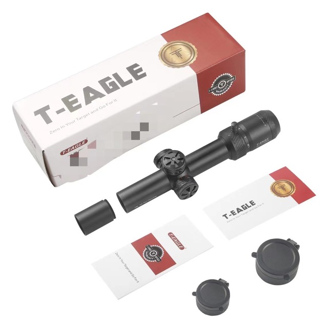 T-EAGLE HR 1.25-6X20 IR 30mm Aluminium Alloy Outdoor LPVO Reticle Scopes Accept OEM