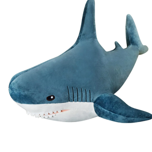 Grand requin gonflable en peluche personnalisé pour enfants, jouet gonflable requin - Product Image 1
