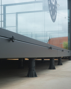 แผ่นรองแบบถอดได้ชุบสังกะสีแบบจุ่มร้อนอุปกรณ์สนามเทนนิสแผ่นรองเคลื่อนที่โครงสร้าง - Product Image 5