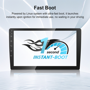 Autoradio universel Linux 9 pouces Rhythm avec CarPlay sans fil, Android Auto, démarrage rapide, écran tactile, radio FM, commande au volant - Product Image 5