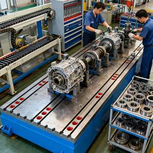 แพลตฟอร์มการตรวจสอบเหล็กหล่อป้องกันการกัดกร่อน-ใช้ในชิ้นส่วนยานยนต์ QA การทดสอบอุปกรณ์ไฮดรอลิก - Product Image 1