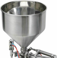 100-1000ml Pâte Pneumatique Liquide De Remplissage Machine de Chauffage Remplisseur De Savon 30L Trémie Le meilleur produit impor