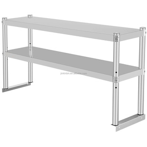 Estante de Cocina de Acero Inoxidable de Múltiples Niveles con Altura de Estante Ajustable, Organizador para Encimera de Cocina - Product Image 4