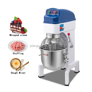 Thiết bị nướng bánh bột trộn 40L vành đai loại nặng Máy trộn thực phẩm để nướng - Product Image 4