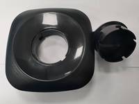 Capuchon de carafe de mixeur électrique noir avec lames en acier inoxydable, pièces de rechange pour usage domestique pour Oster
