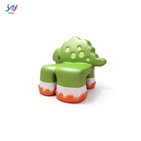 Chaise Moderne Sculpturale en Fibre de Verre Écologique et Durable pour Salon, Salle à Manger, Appartement, avec Design Dinosaure Cartoon