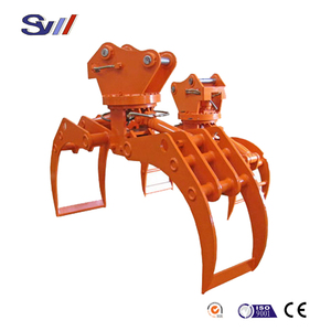 Bagger zubehör Greifer Schrott handhabung gerät Kleines rotierendes <span class=keywords><strong>Material</strong></span> Steins chrott greifer - Product Image 2