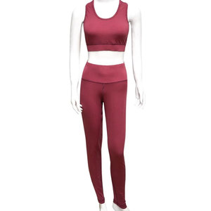 Conjunto de Yoga Personalizado al Por Mayor, Conjuntos de Yoga para Mujer, Ropa Deportiva Transpirable y Cómoda, para Yoga, Pilates y Entrenamientos, 2 Piezas - Product Image 5