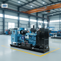 Générateur diesel Weichai 200 kW 250 kVA triphasé silencieux insonorisé, centrale électrique professionnelle refroidie par eau, groupe électrogène industriel de secours