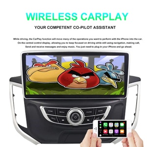 NaviRider Altavoz Bluetooth con Pantalla Táctil de 10.25 Pulgadas y Android 14 para Hyundai Creta 2017 2018 IX25, Reproductor Multimedia con Navegación - Product Image 5